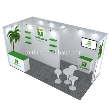 Oferta de Detian expositor de stand de armadura de aluminio 10x20ft